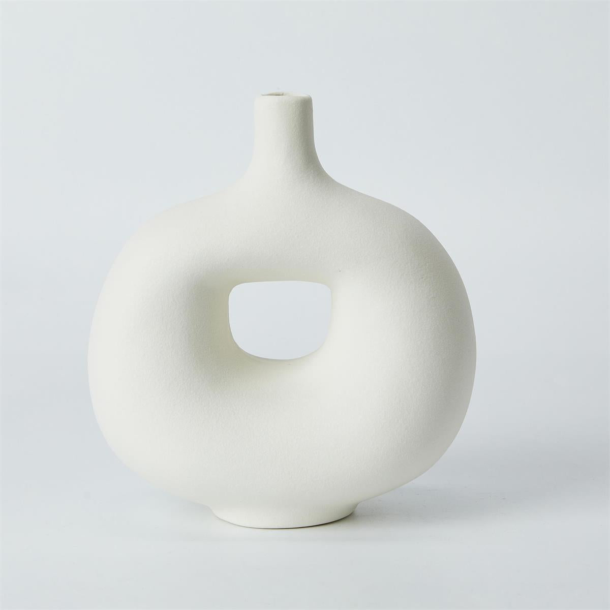 Donut Shape Wide Vase