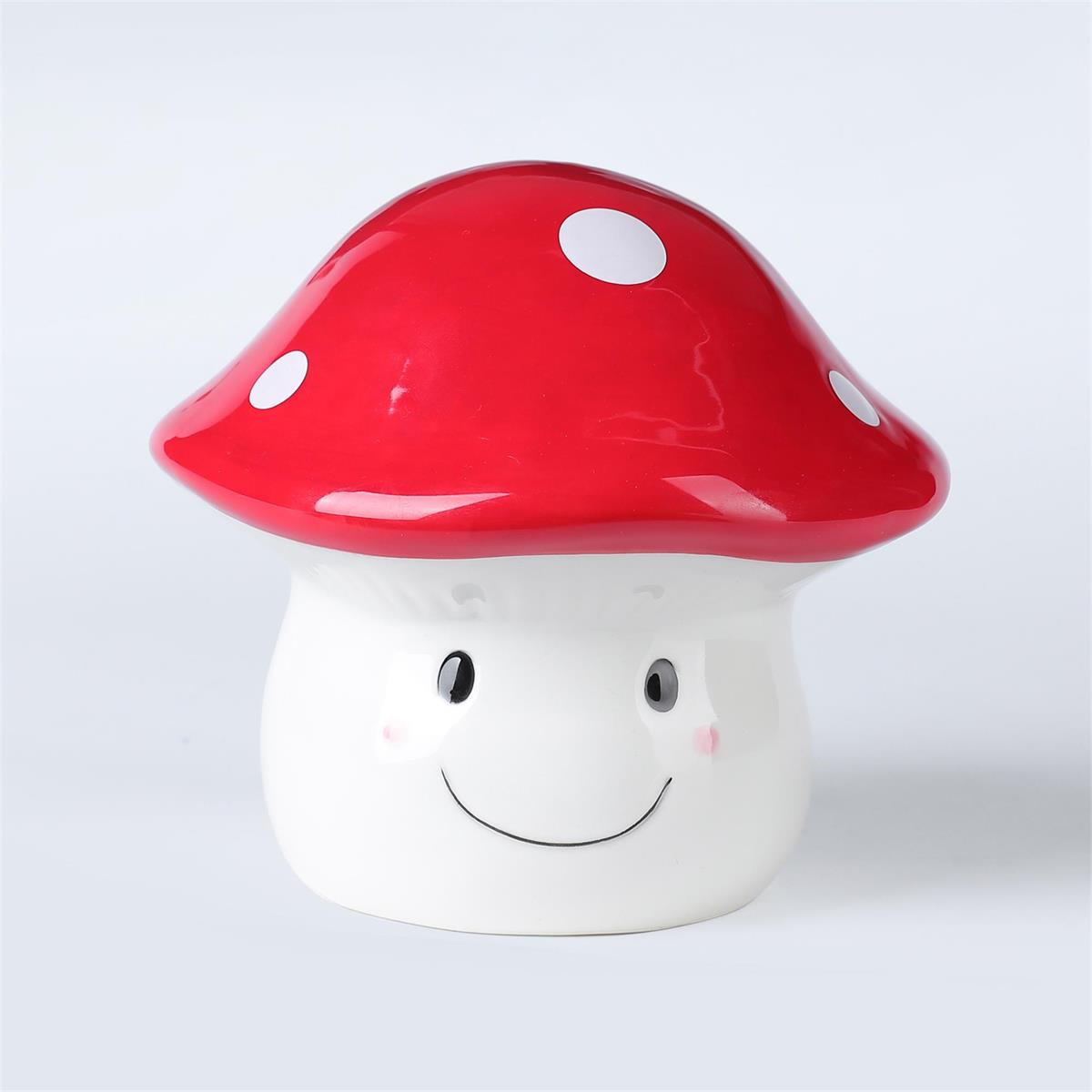 Happy Mushroom Money Bank