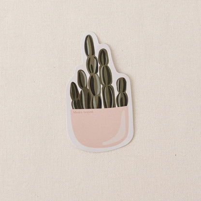 Cactus Party Vinyl Sticker