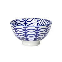 Kiri Collection Blue Lattice Bowl Small