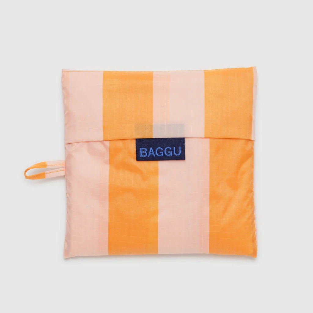 Big Baggu Tangerine Wide Stripe