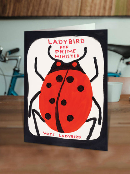 Ladybird Prime Minister Card