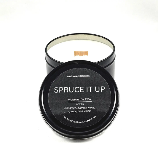 Spruce It Up Wood Wick Candle