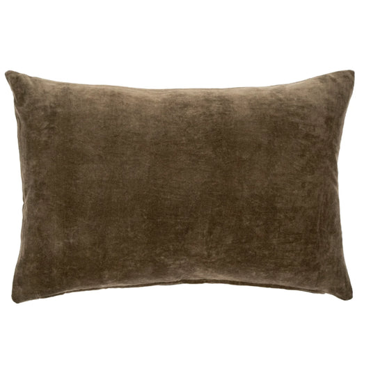 Vera Velvet Pillow Carob