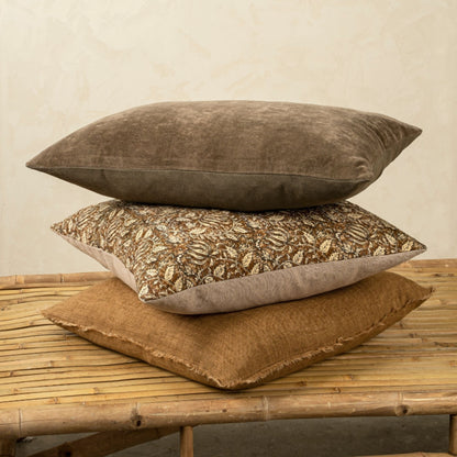 Vera Velvet Pillow Carob