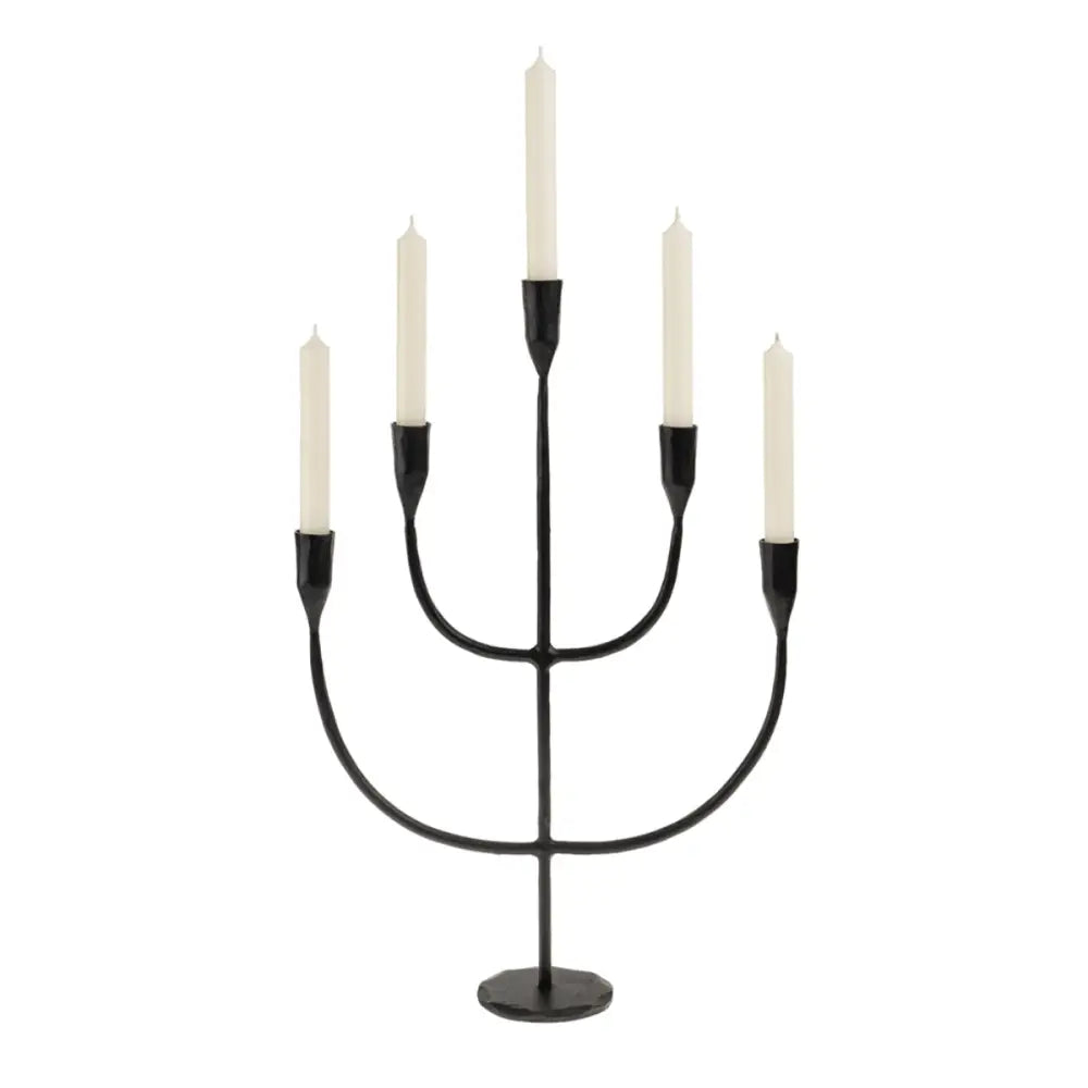 Indaba - Astra Candelabra Black