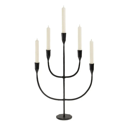 Indaba - Astra Candelabra Black