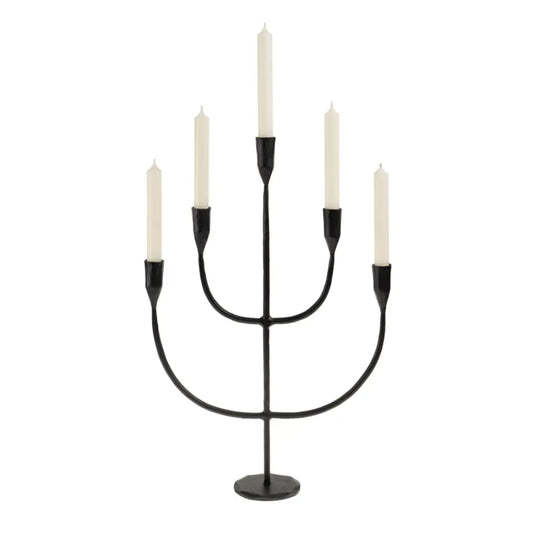 Indaba - Astra Candelabra Black