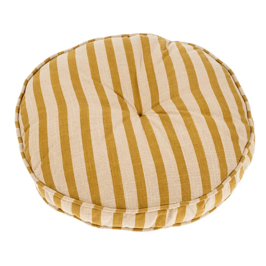 Awning Stripe Chair Cushion Round Sun - PABOOM