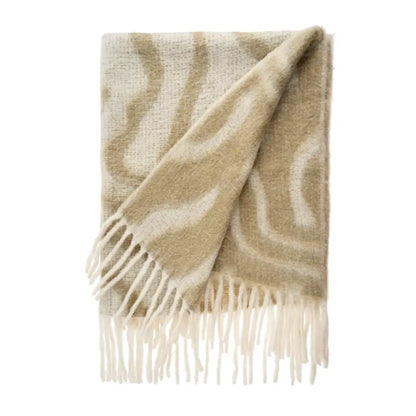 Indaba - Bergen Wool Blend Throw Pampas