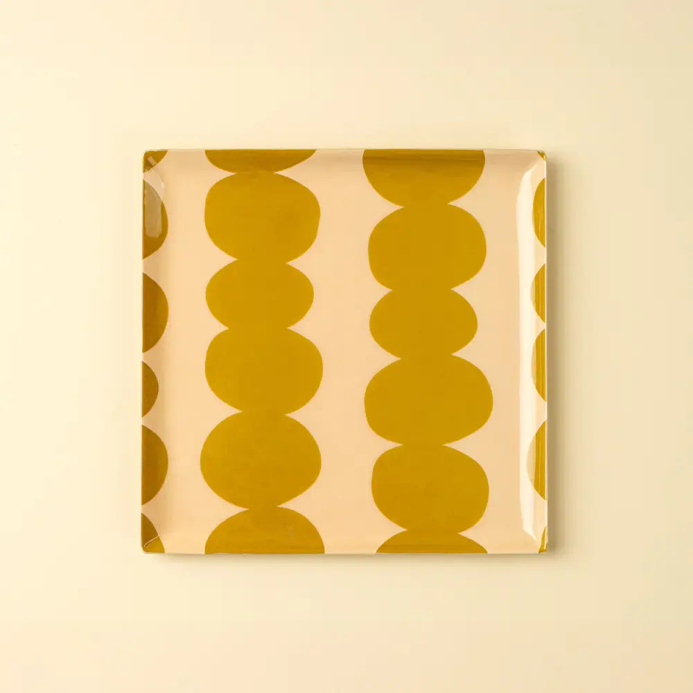 Indaba - Bobble Decorative Enameled Tray