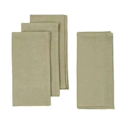 Calla Cotton Napkins Set - Straw