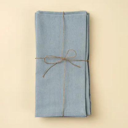 Calla Cotton Napkins Set - Truffle