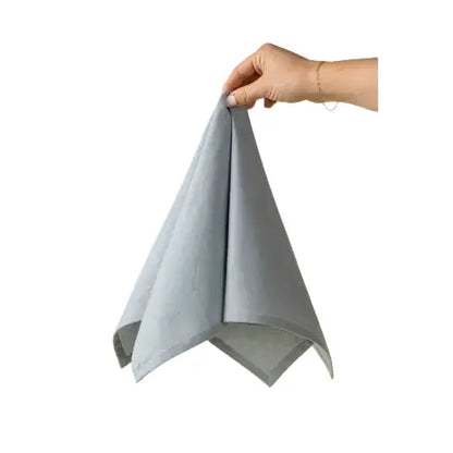 Calla Cotton Napkins Set - Tea Green