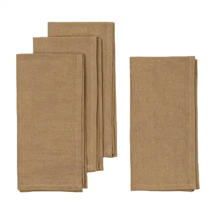 Calla Cotton Napkins Set - Tea Green