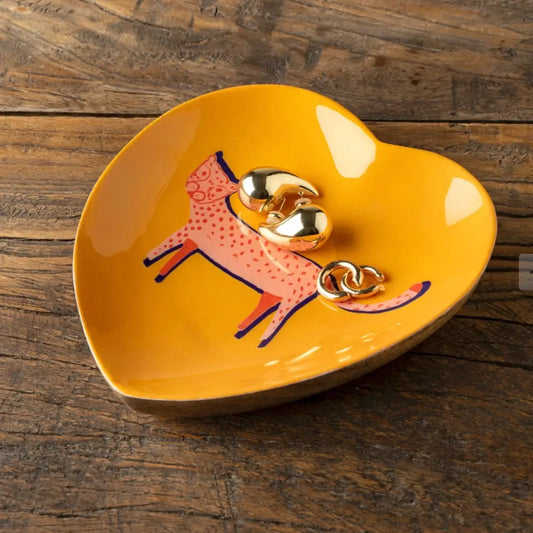 Cat Trinket Dish Ochre - PABOOM