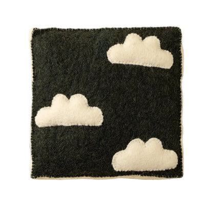 Indaba - Cloudy Day Felt Wall Plaque