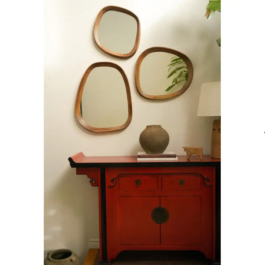 Indaba - Cobblestone Mirror 20x25”