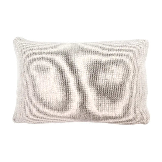 Cotton Knit Pillow Mocha - PABOOM