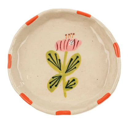 Flora Pottery Mini Dish - Medium / Lotus