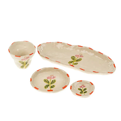 Flora Pottery Mini Dish - Small / Lotus