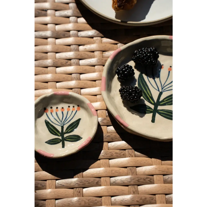 Flora Pottery Mini Dish - Small / Lotus