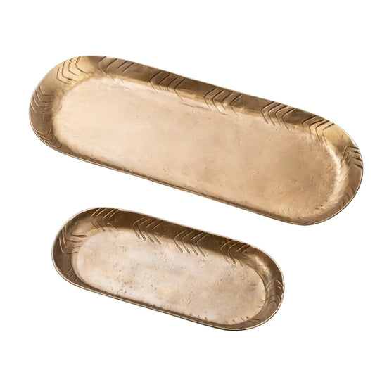 Forged Iron Oval Tray - PABOOM