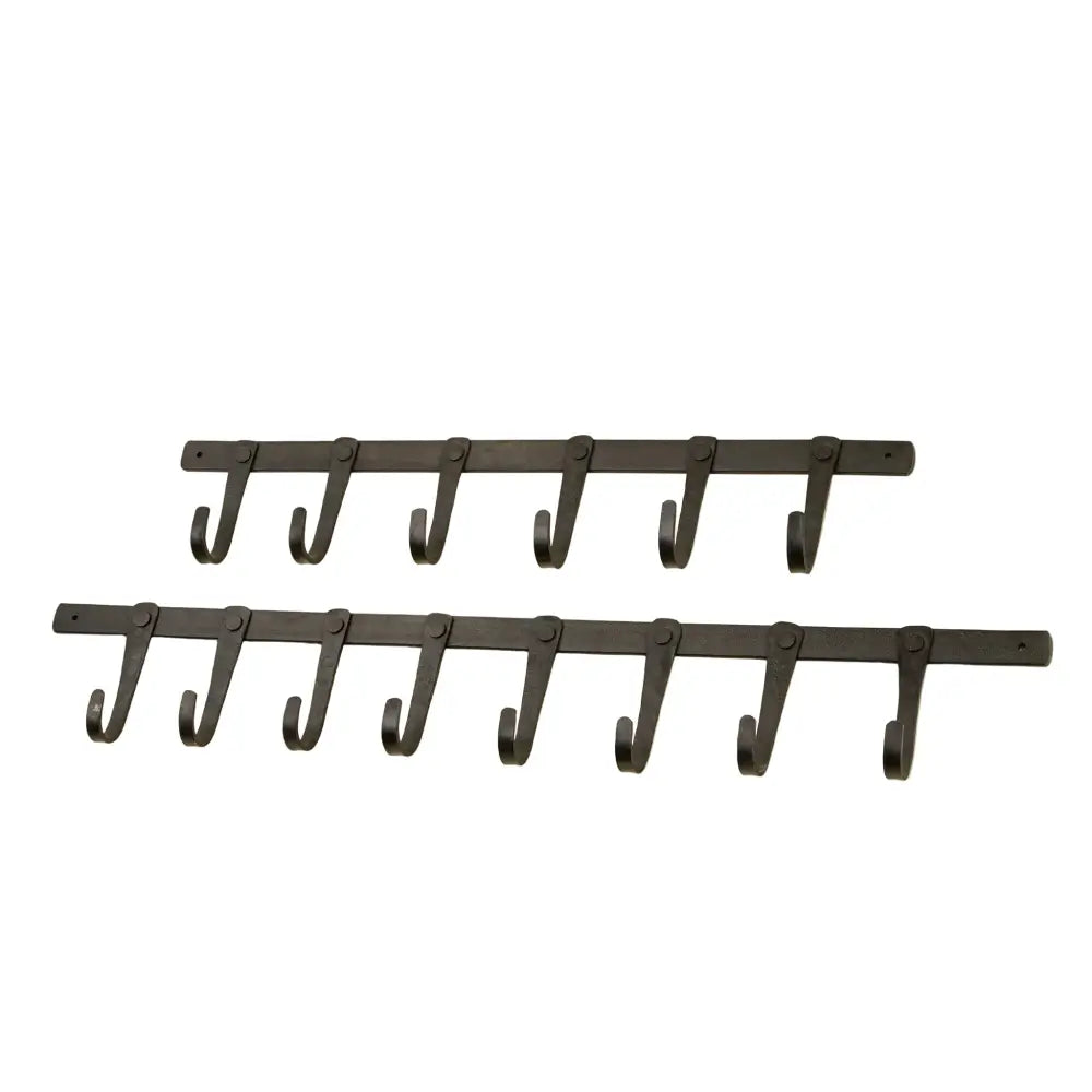 Forged Iron Wall Hook - 6 Hooks
