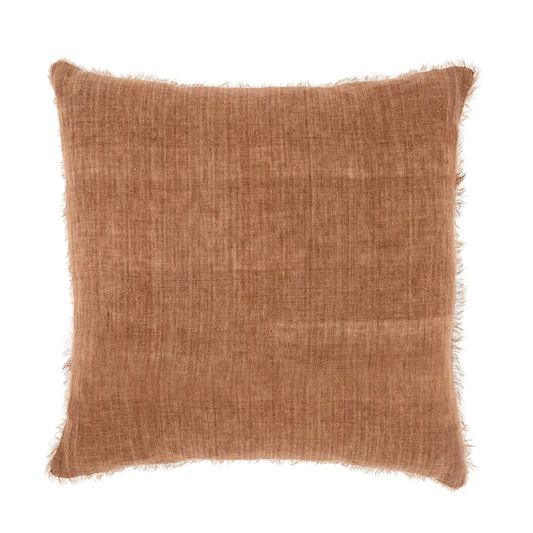 Frayed Edge Pillow Rooibos - PABOOM