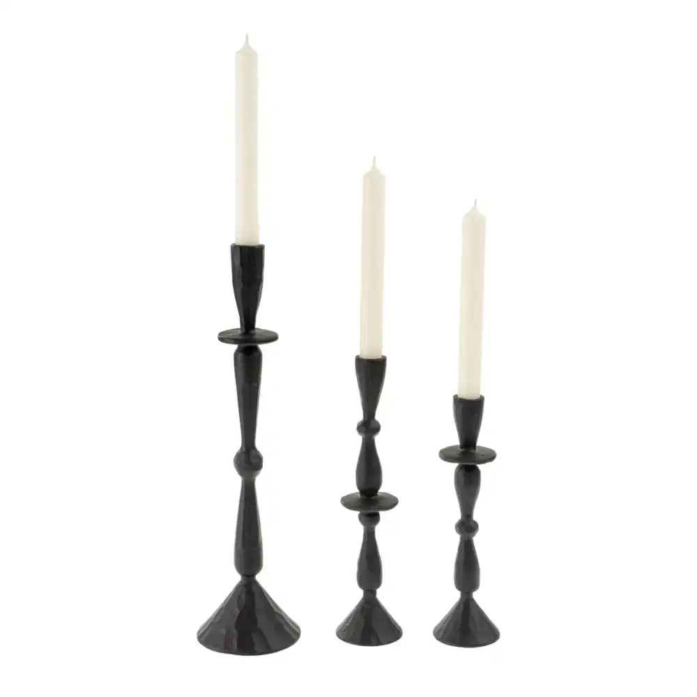 Indaba - Imani Candle Holder Large Black