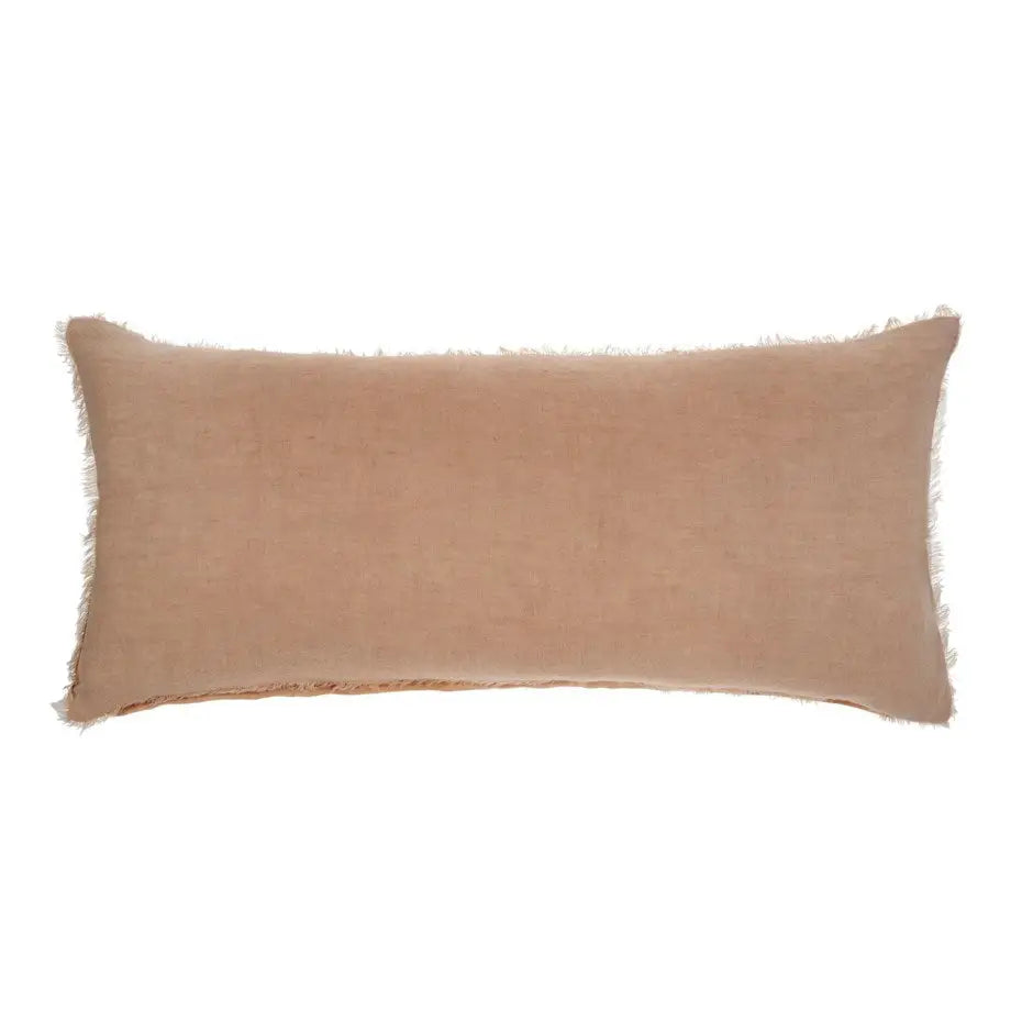 Lina Linen Cushion Long Peony - PABOOM