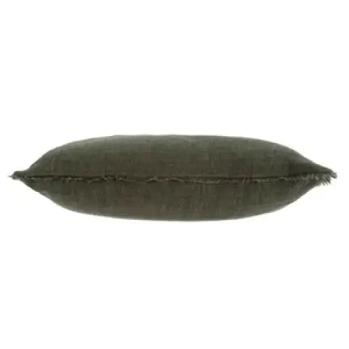 Lina Linen Cushion Lumbar Avocado - PABOOM