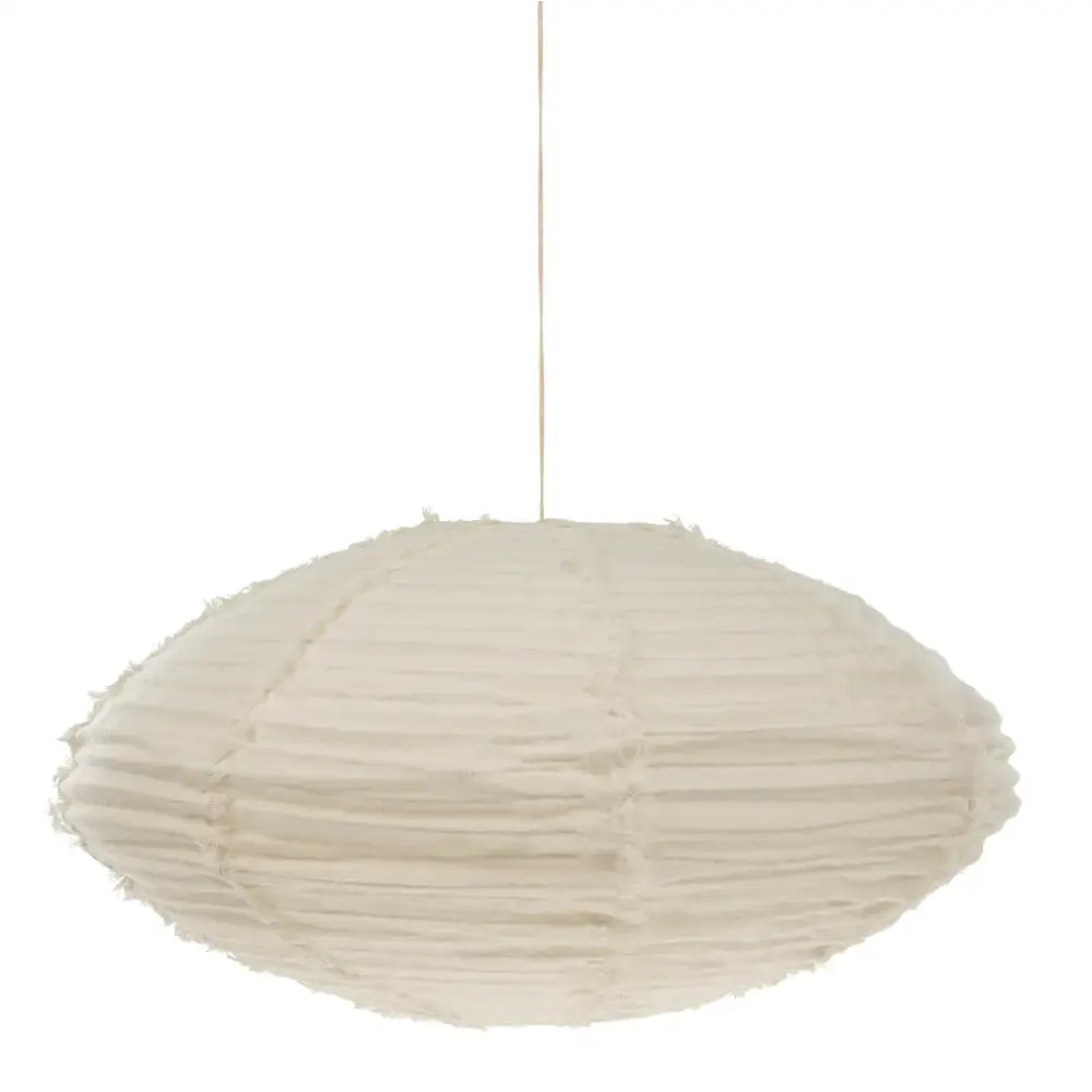 Lina Linen Lampshade Ivory Large - PABOOM