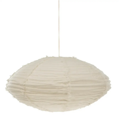 Lina Linen Lampshade Ivory Large - PABOOM