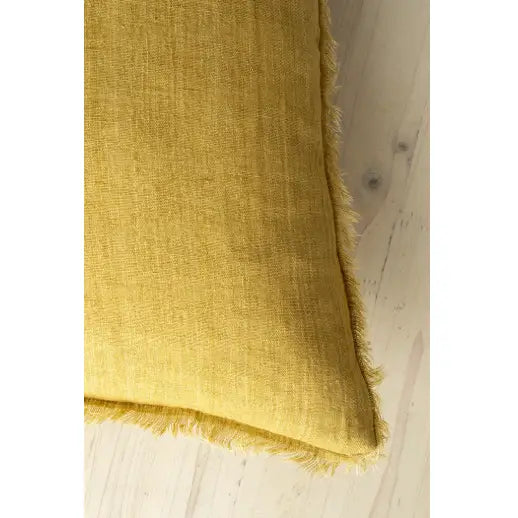 Lina Linen Pillow 24" - Honey