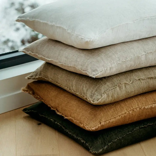 Indaba - Lina Linen Pillow Cover 24”