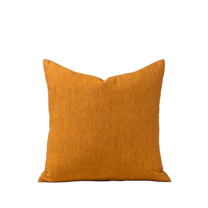 Indaba - Linen Chambray Pillow 20x20’’ Terracotta