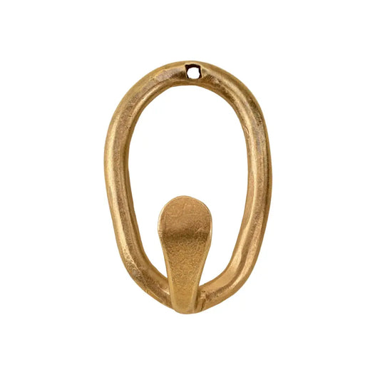 Indaba - Luca Forged Iron Hook Oval