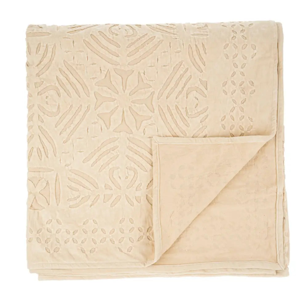 Mari Cutwork Bed Blanket - PABOOM
