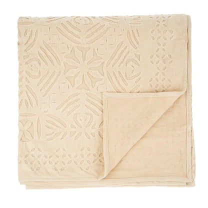Mari Cutwork Bed Blanket - PABOOM