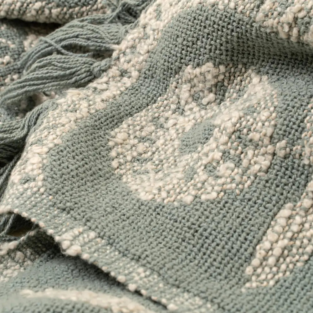 Indaba - Marigold Throw Blue