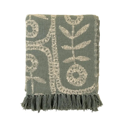 Indaba - Marigold Throw Blue