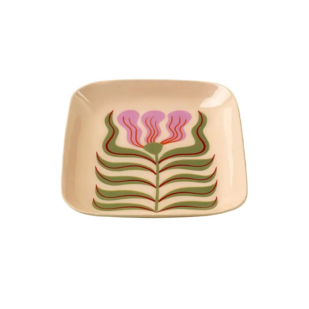 Indaba - New Bloom Decorative Enameled Tray