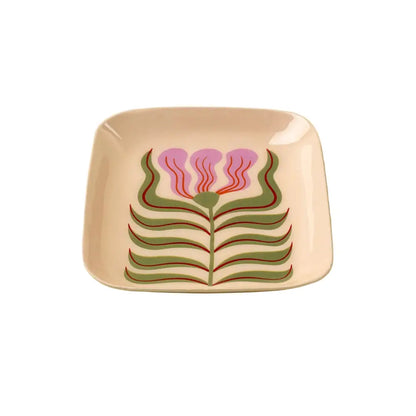 Indaba - New Bloom Decorative Enameled Tray