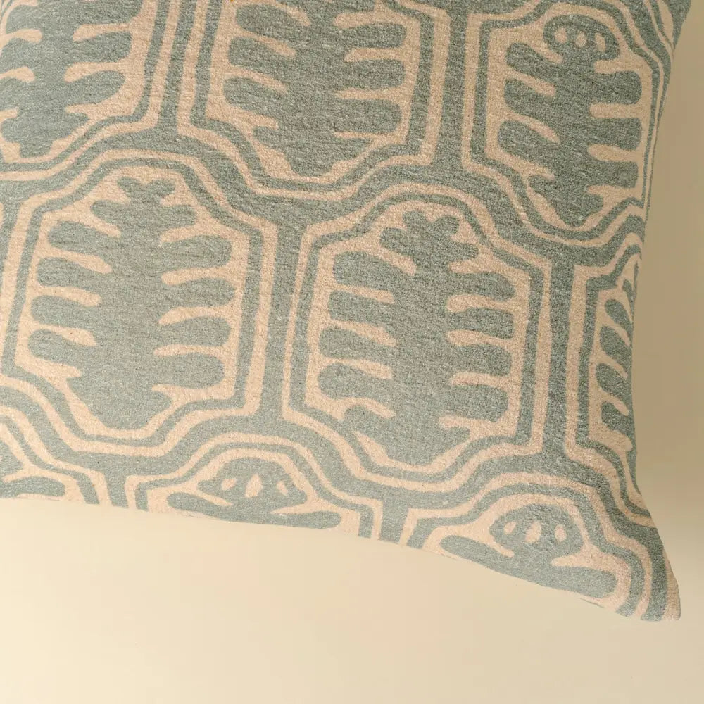 Indaba - Oleander Pillow 20x20’’ Blue