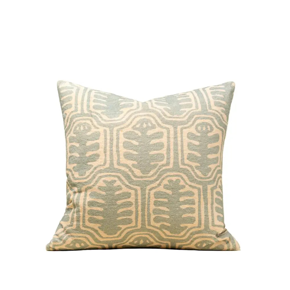 Indaba - Oleander Pillow 20x20’’ Blue