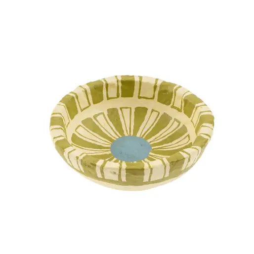 Indaba - Painted Paper Mache Mini Bowl