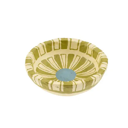 Indaba - Painted Paper Mache Mini Bowl