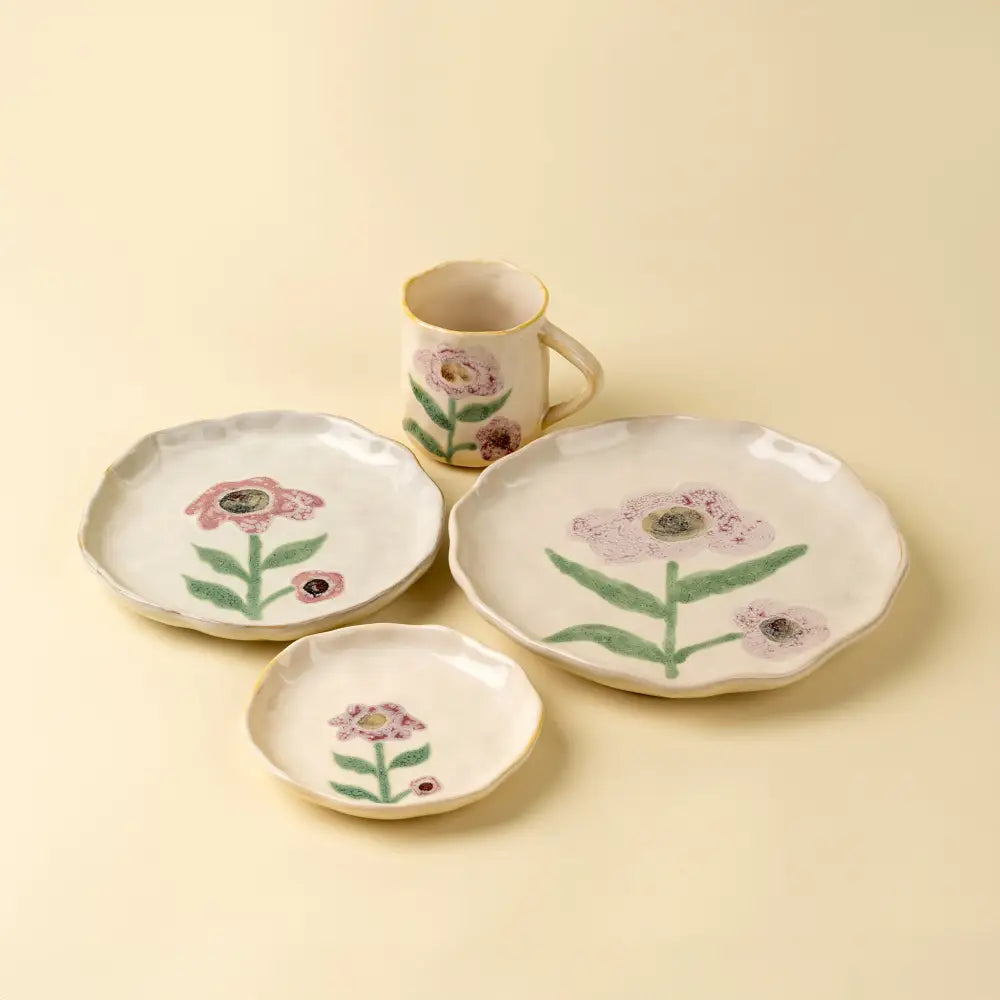 Indaba - Painted Petals Plate Aster
