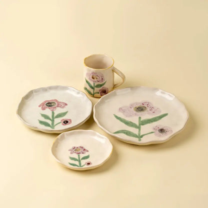 Indaba - Painted Petals Plate Aster